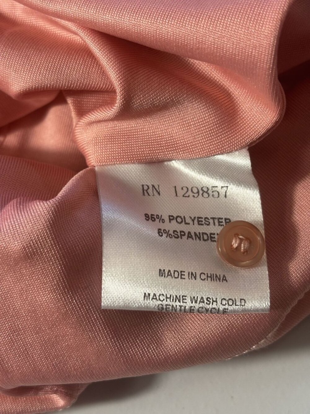 The Shirt Rochelle Behrens Dusty Rose Eyelet Puff Sleeve Button-Down Top Large - Picture 8 of 10